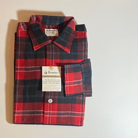 1960's Brewster Flannel L/S Shirt Deadstock