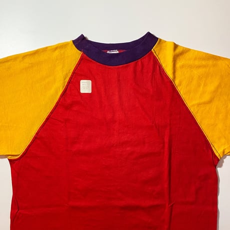 1960〜70's Unknown Crazy Pattern Tee Deadstock