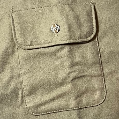 1980's FIVE BROTHER Chamois Cloth L/S Shirt Deadstock