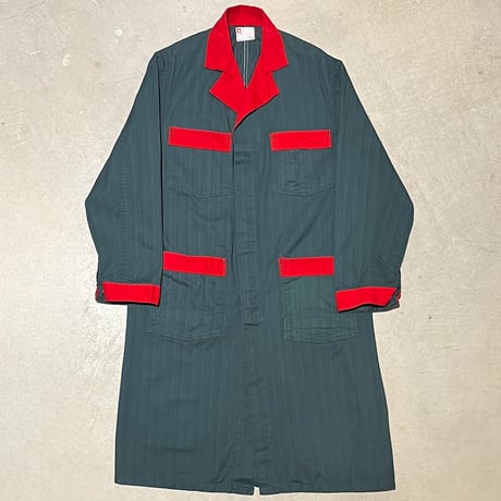 1950〜60's OPELIKA MFG CO. Herringbone Shop Coat
