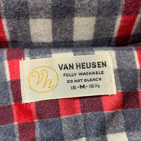 1960's VAN HEUSEN Flannel L/S Shirt Deadstock