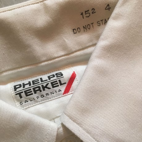 1960's PHELPS TERKEL L/S Shirt Deadstock