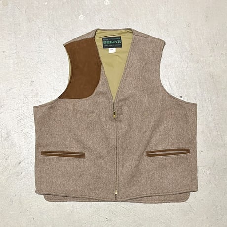 1960's GOKEYS Hunting Wool Vest