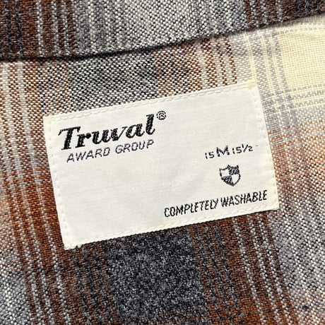 1960's Truval Rayon L/S Shirt