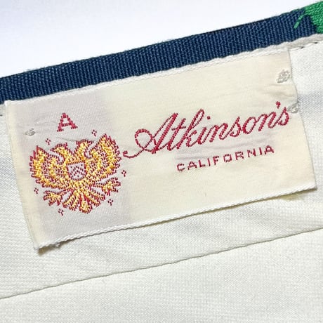 1980's Atkintson's Embroidery Pants