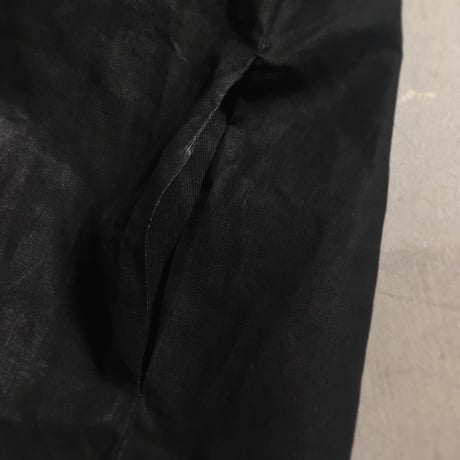 1930's French Indigo Linen Smock