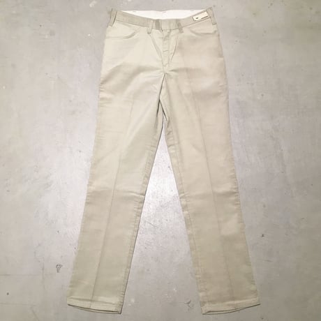 1960's Unknown Corduroy Tapered Pants Deadstock