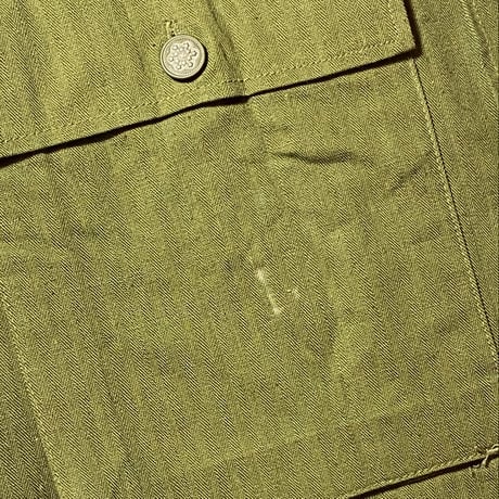 1940's US.ARMY M-43 Herringbone Jacket Deadstock