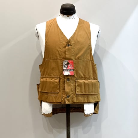 1950's Abercombie&Fitch Poplin Hunting Vest Deadstock