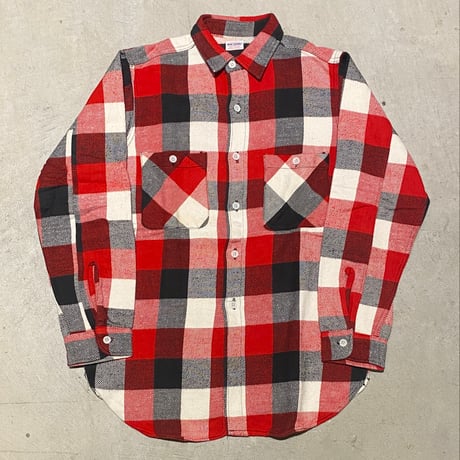 1950〜60's BIG YANK Heavy Flannel L/S Shirt Deadstock