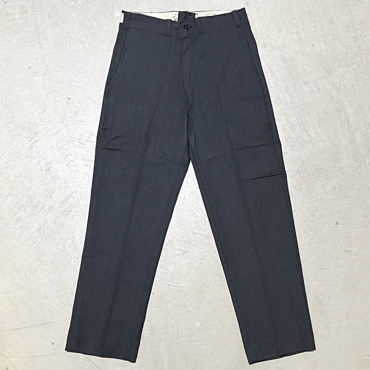 1950-60's UNKNOWN ウールギャバジン スラックス ビンテージ 1950-60's UNKNOWN ウールギャバジン スラックス ビンテージ