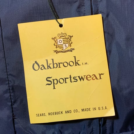 1960〜70's Oakbrook Anorak Parka Deadstock