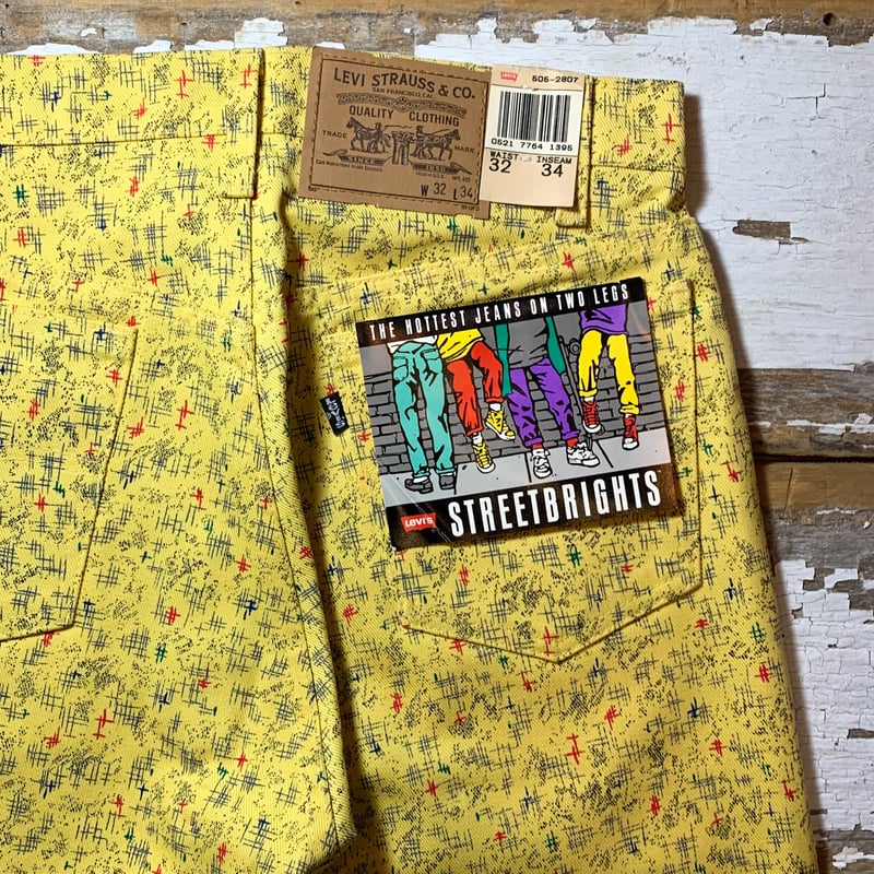 1980's Levi's 505 STREETBRIGHTS Pants Deadstock