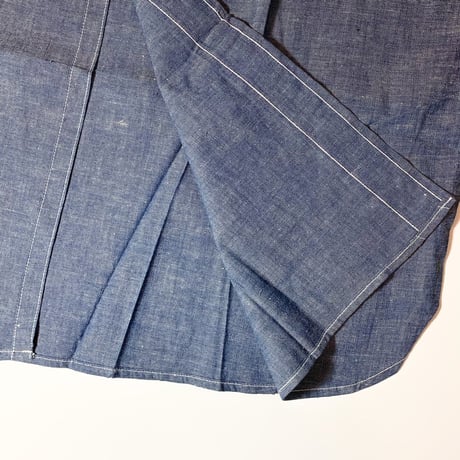 1940's US.NAVY Chambray L/S Shirt Deadstock
