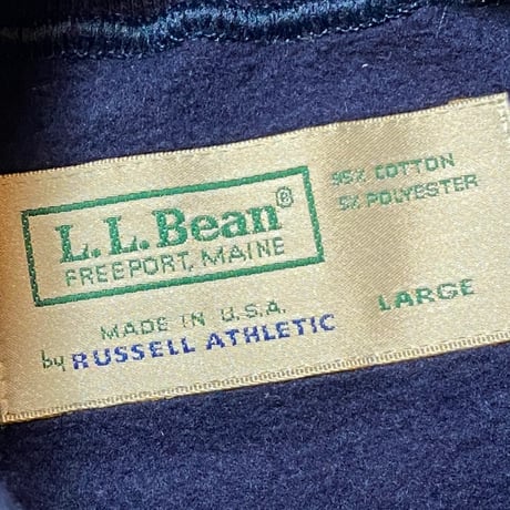 1980's〜 L.L.Bean×RUSSELL Turtleneck Sweat Deadstock