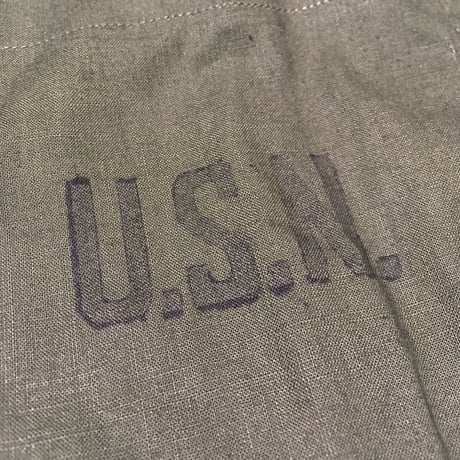1940〜50's US.NAVY N-3 Poplin L/S Shirt Deadstock