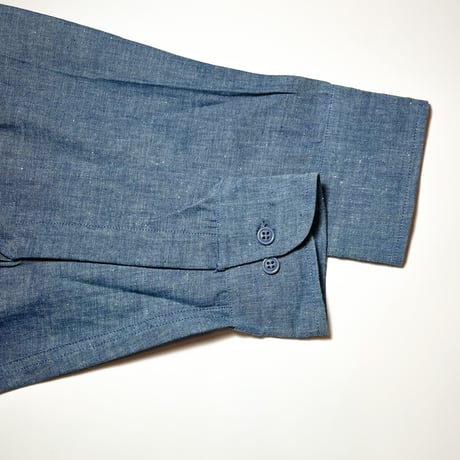 1960's US.NAVY Chambray L/S Shirt Deadstock