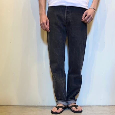 1990's Levi's 501 Black Denim Pants