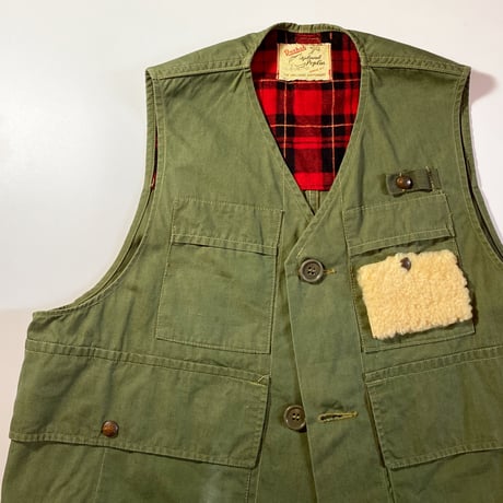 1960's Duxbak Poplin Fishing Vest