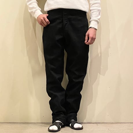 1970〜80's KEY Black Denim Work Pants