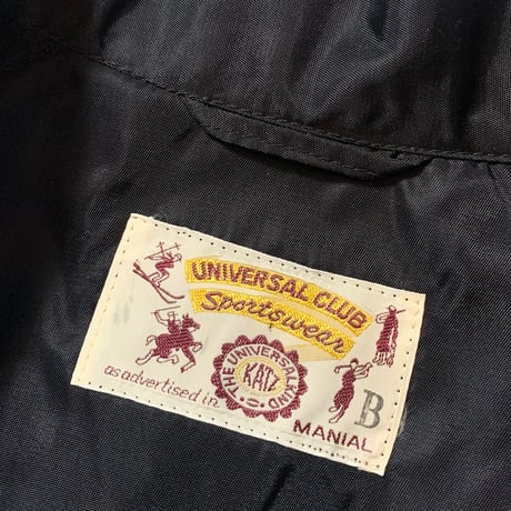 1970's UNIVERSAL CLUB Nylon Coach Jacket