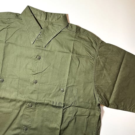 1940's US.NAVY N-3 Poplin L/S Shirt Deadstock
