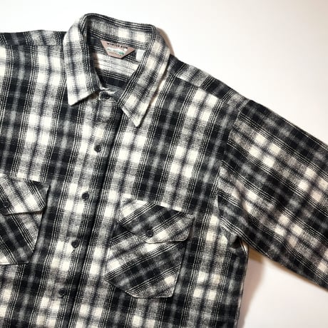 1980's WINTER RUN Heavy Flannel L/S Shirt