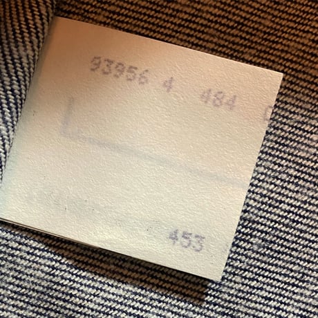1980's Levi's 501 Denim Pants Deadstock