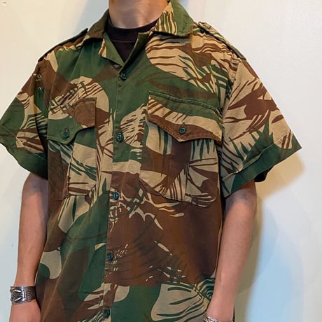1960〜70's Rhodesia Military S/S Shirt