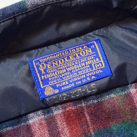 1970's〜 PENDLETON Wool L/S Shirt Deadstock