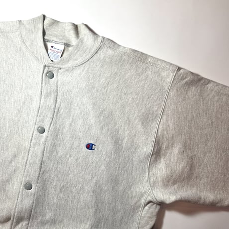 1990's Champion Reverse Weave Full Snap Cardigan Deadstock