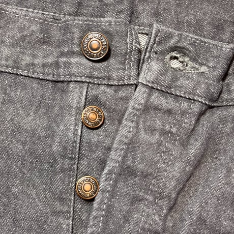 1990's Levi's 501 Gray Denim Pants Deadstock