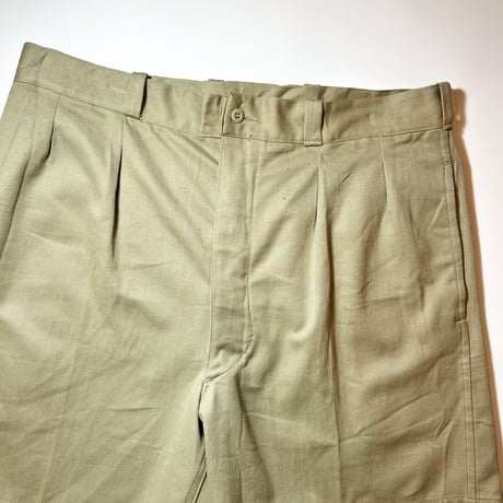 1950〜60's French Army M-52 Chino Short Pants Deadstock