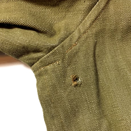 1940's British Army Green Denim Jacket Deadstock