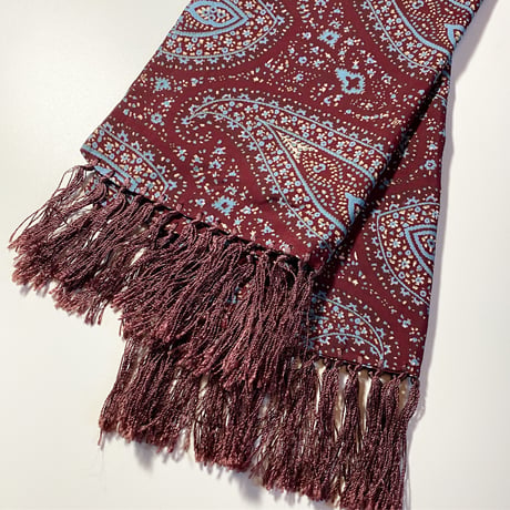 1950's Unknown Rayon Scarf