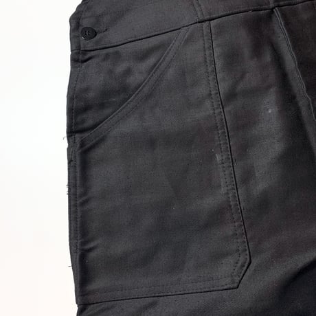 1950's〜 BGS Black Moleskin Overall Deadstock