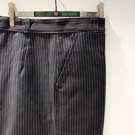 1950's French Unknown Cotton Trousers Deadstock