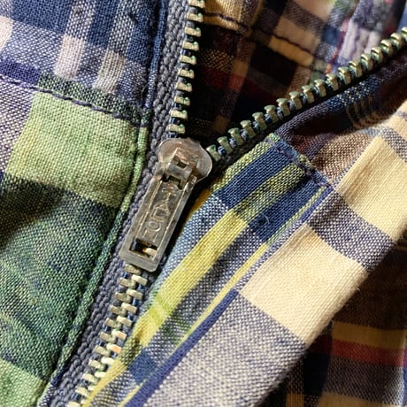 1960's〜 CORBIN Indian Madras Tapered Pants