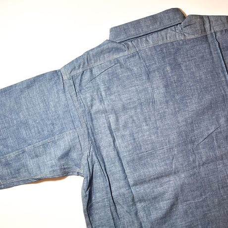 1940's〜 MONTGOMERY WARD Chambray S/S Shirt Deadstock