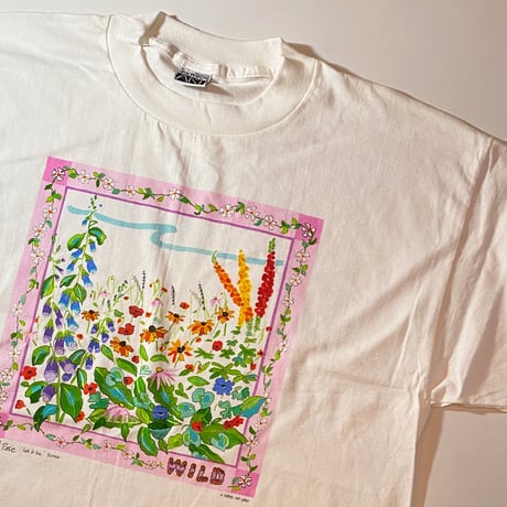 1990's〜 FABRIC ART Printed Tee Deadstock