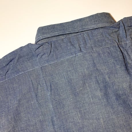 1960's RIVERSIDE Chambray L/S Shirt Deadstock