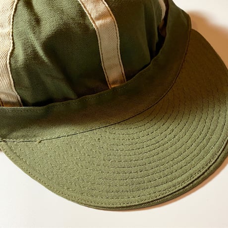 1940's USAAF A-3 Herringbone Cap Deadstock