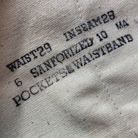 1960's Unknown Chino Trousers Deadstock