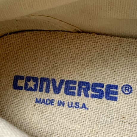 1990's CONVERSE ALL STAR Leather Hi Deadstock