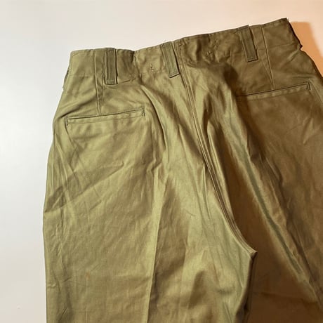 1940's US.ARMY M-43 Field Trousers Deadstock