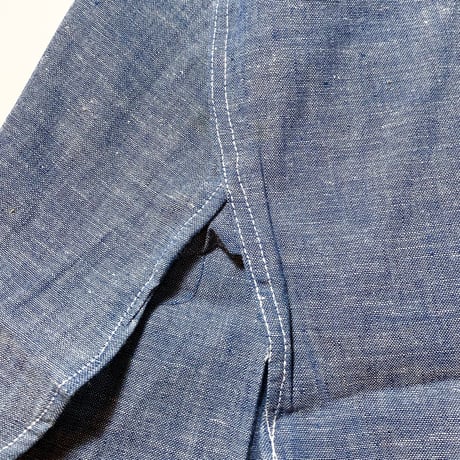 1940's US.NAVY Chambray L/S Shirt Deadstock
