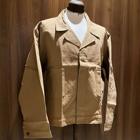 1950〜60's ROUGH WEAR MFG CORP Herringbone Jacket Deadstock