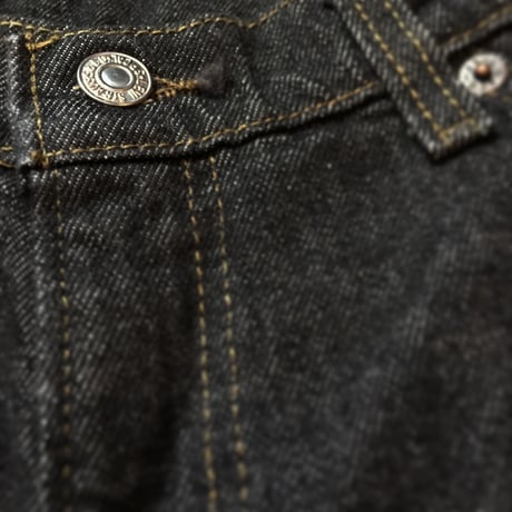 1990's Levi's 550 Black Denim Pants Deadstock