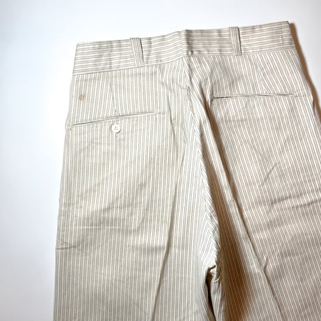 1930's〜 LOEB'S Cotton Trousers Deadstock
