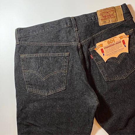 1990's Levi's 501 Black Denim Pants